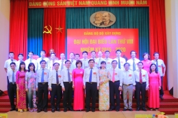 Đảng bộ Bộ Xây dựng tổ chức Đại hội Đại biểu lần thứ VIII ( Nhiệm kỳ 2015 - 2020 )
